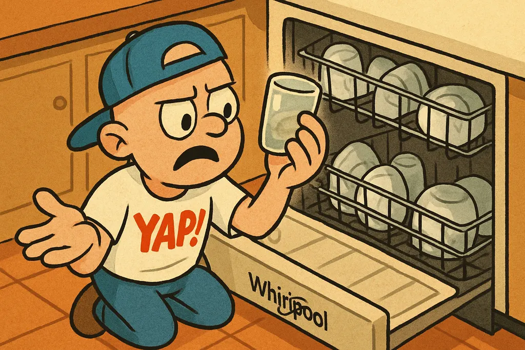 Whirlpool Dishwasher Not Cleaning the Top Rack? Your Spray Arm Is the Culprit