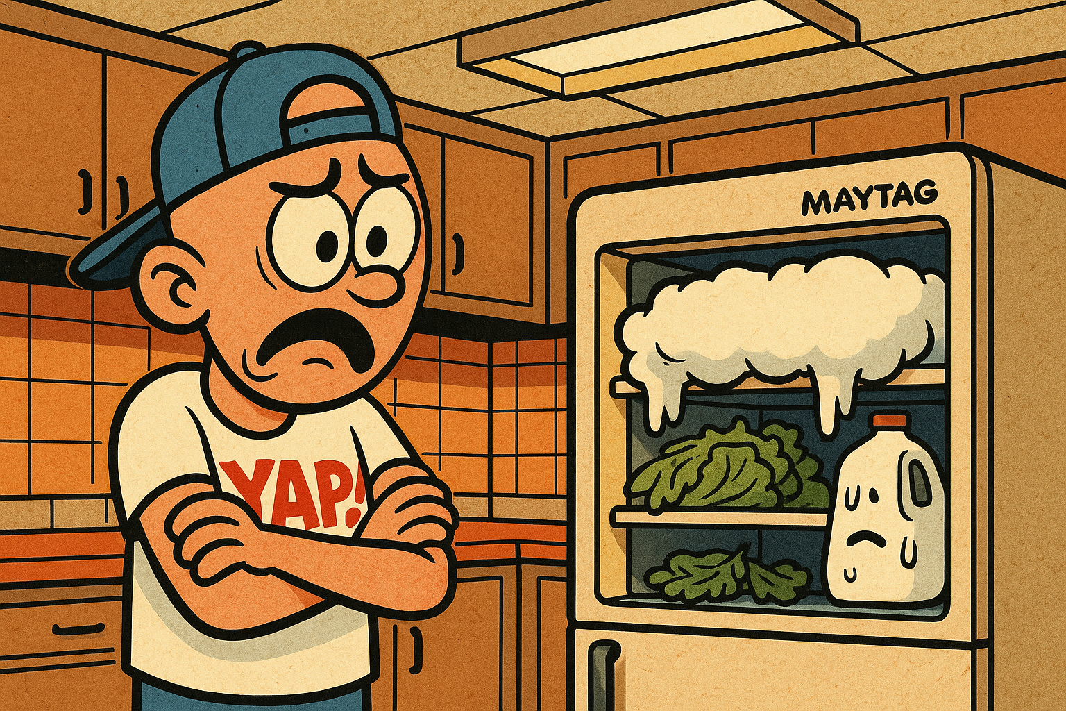 Maytag Refrigerator Not Defrosting? Your Defrost Heater Is Probably Toast