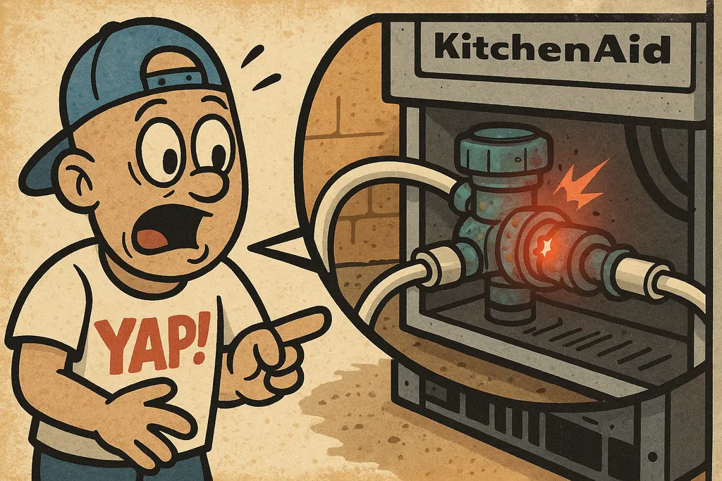 A close-up cartoon illustration of the inside of a Samsung refrigerator door pan