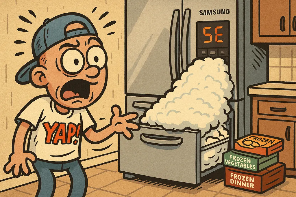 Samsung Fridge Throwing a 5E or SE Error? Your Freezer's Defrost Sensor Is Cooked