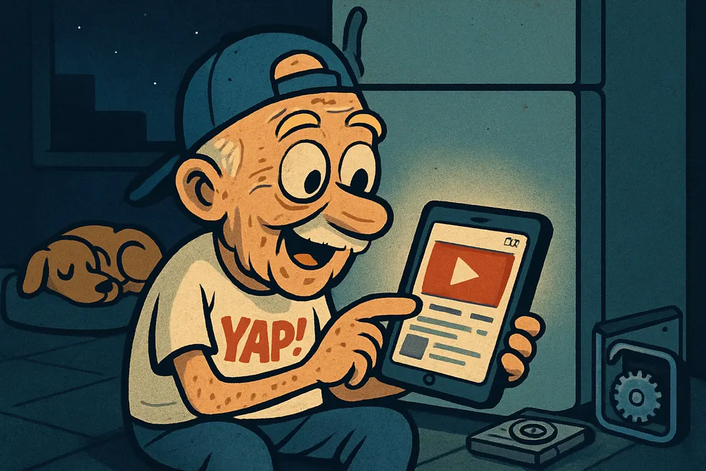 YAP Dude illustration