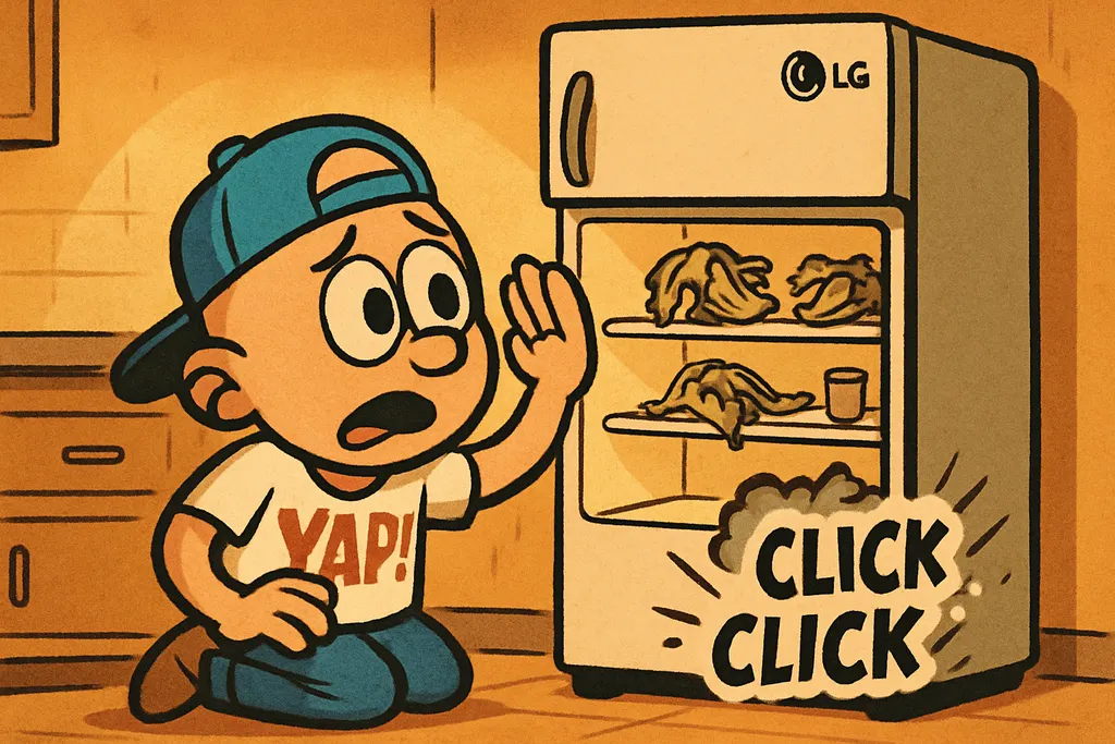 LG Fridge Clicking Every Few Minutes? Your Compressor Start Relay Is Trying to Tell You Something
