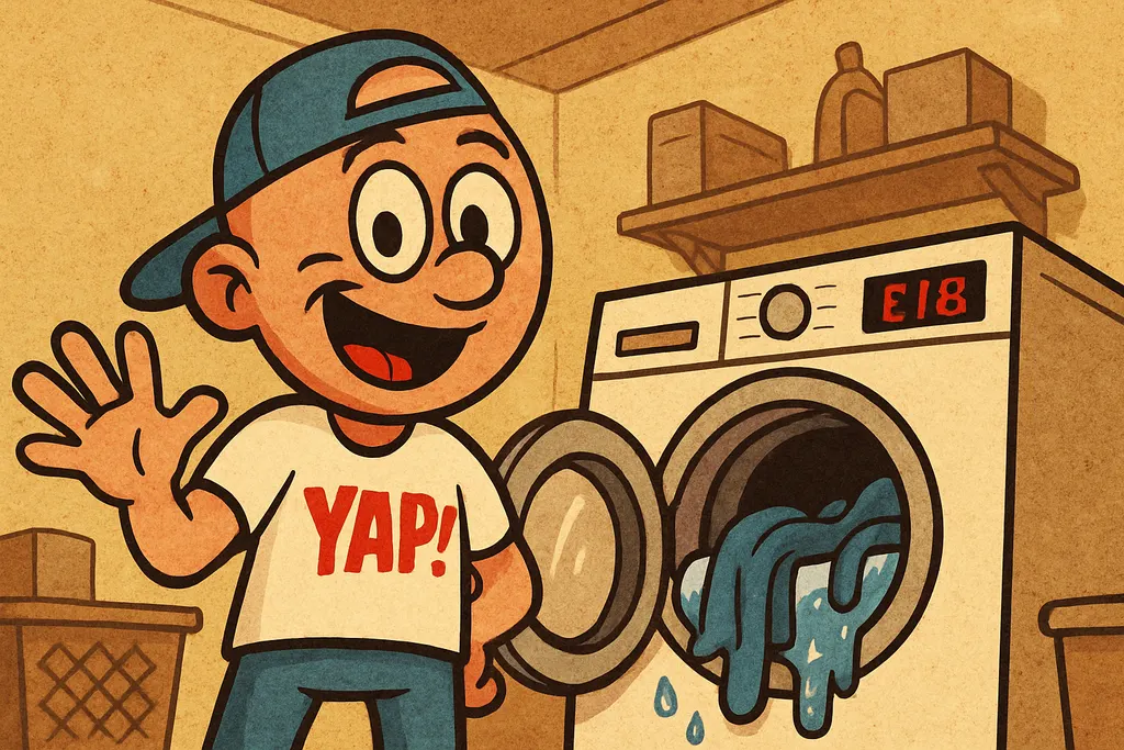 Bosch Washer E18 Error? Here's Why Your Clothes Are Soaking Wet (And How to Fix It)