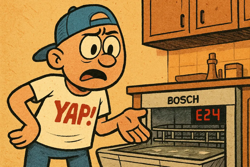 Bosch Dishwasher E24 Error? Here's How to Know If You Need a New Drain Pump
