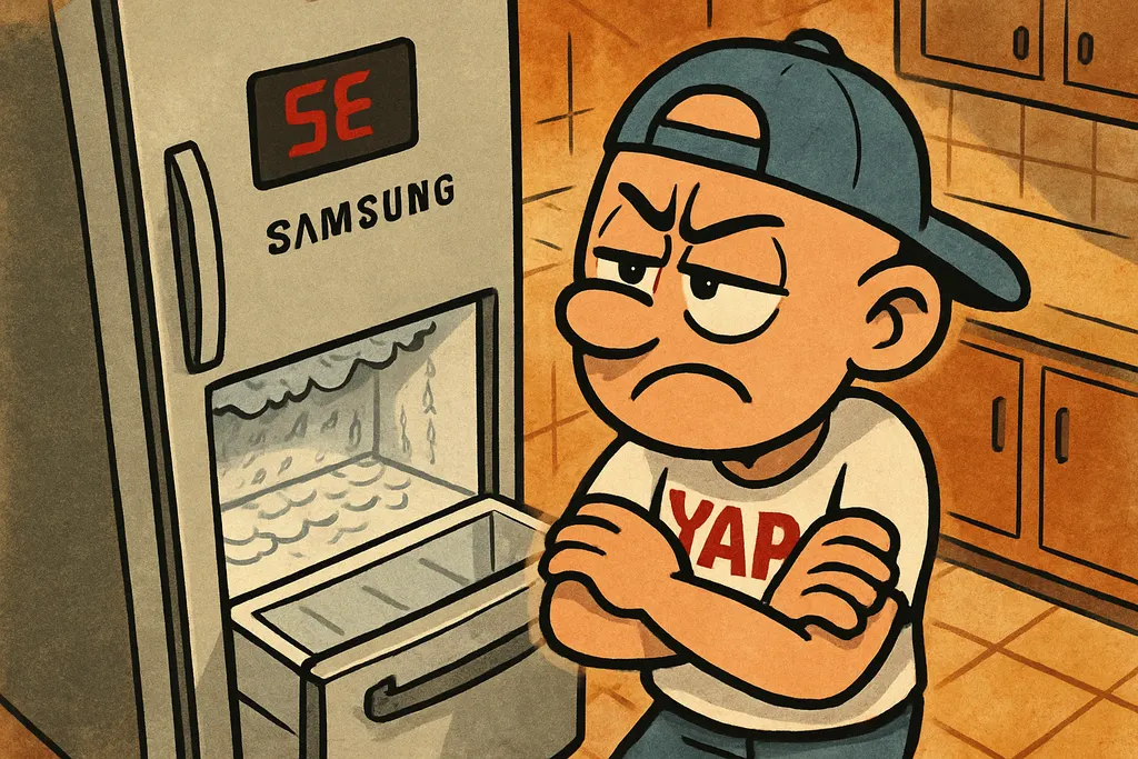 Samsung Refrigerator Throwing a 5E or SE Error? It's Probably the Defrost Sensor